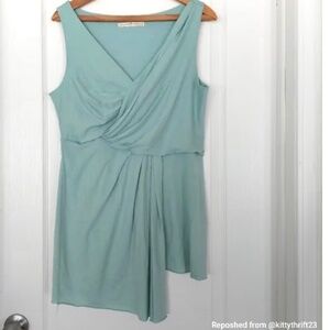 PERUVIAN CONNECTION Sleeveless Grecian Goddess Popover Tunic Size M